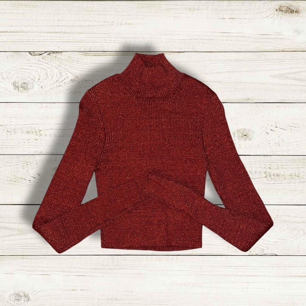 Zara Sparkle Turtleneck - size M